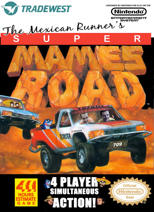 Ivan 'Ironman' Stewart's Super Off Road parody cover