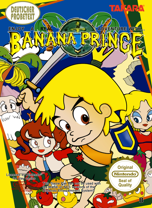 Banana Prince (PAL) cover