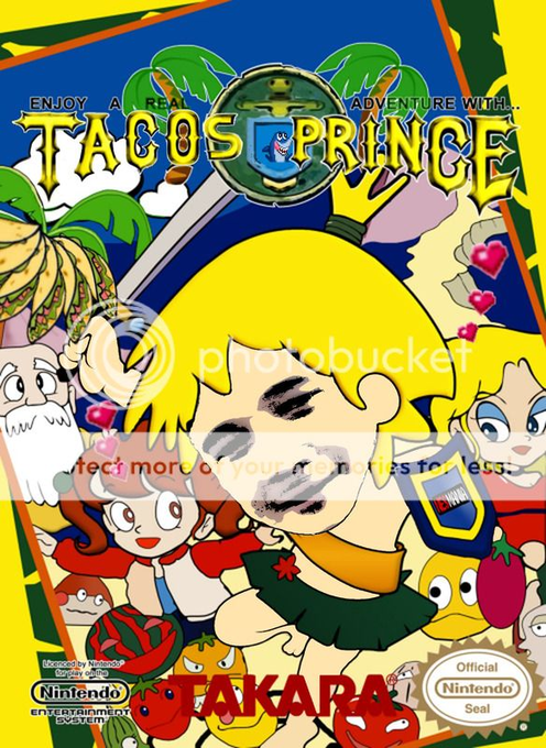 Banana Prince (PAL) parody cover