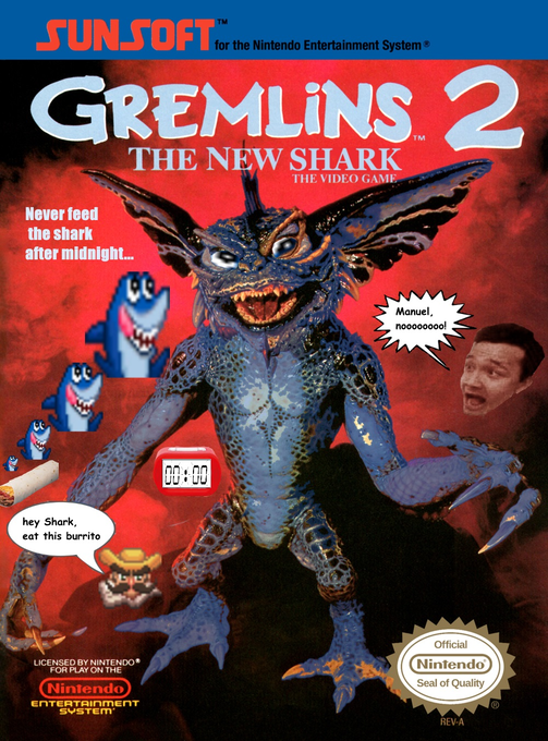 Gremlins 2: The New Batch parody cover