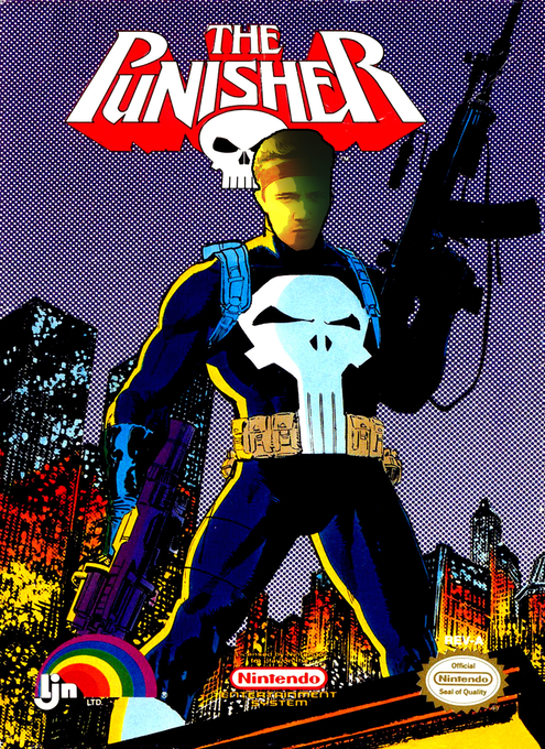 The Punisher parody cover