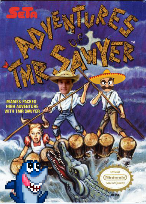 The Adventures of Tom Sawyer parody cover