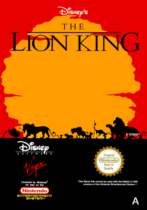 Disney's The Lion King (PAL) cover