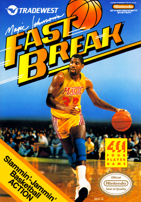 Magic Johnson's Fast Break cover