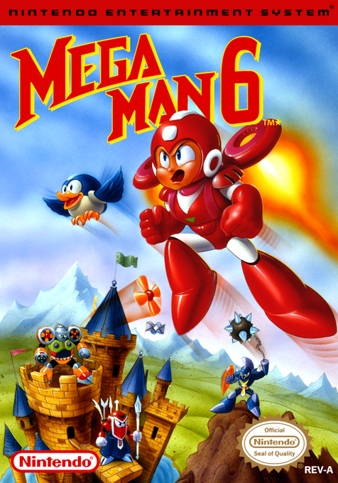 Mega Man 6 cover