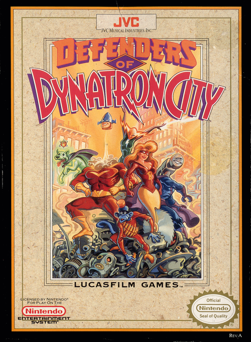 Defenders of Dynatron City cover