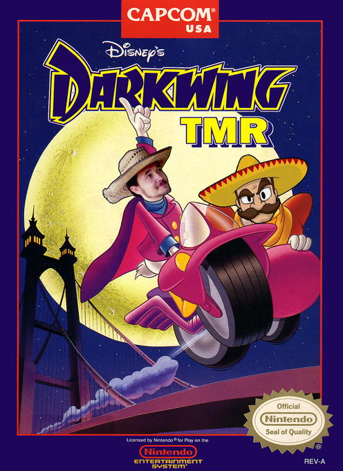 Disney's Darkwing Duck parody cover