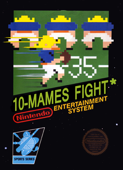 10-Yard Fight parody cover