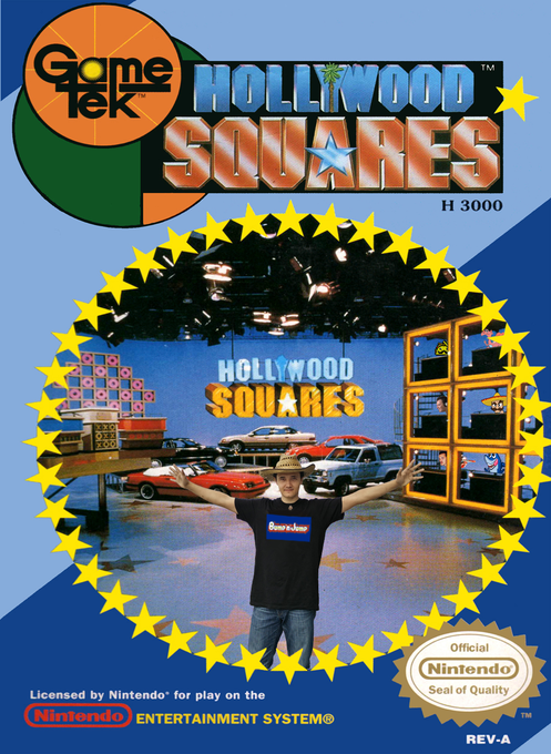 Hollywood Squares parody cover