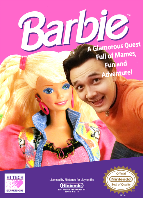 Barbie parody cover