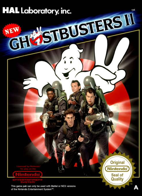 New Ghostbusters II (PAL) cover