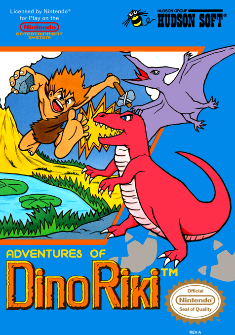 Adventures of Dino Riki cover
