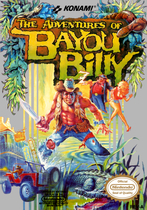 The Adventures of Bayou Billy cover