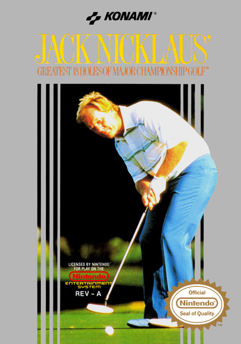 Jack Nicklaus' Greatest 18 Holes of Major Championship Golf cover