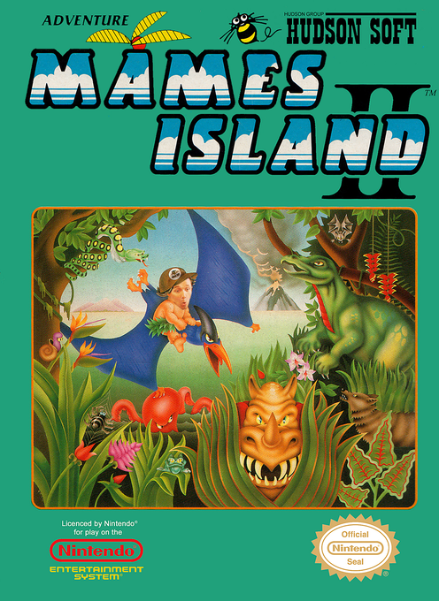 Adventure Island II parody cover