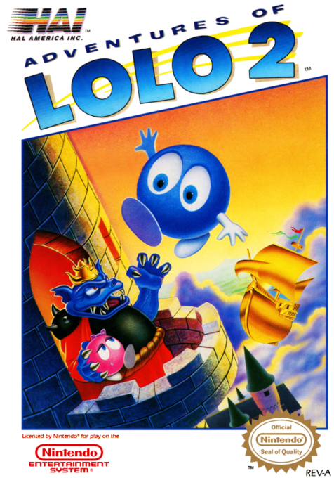 Adventures of Lolo 2 cover