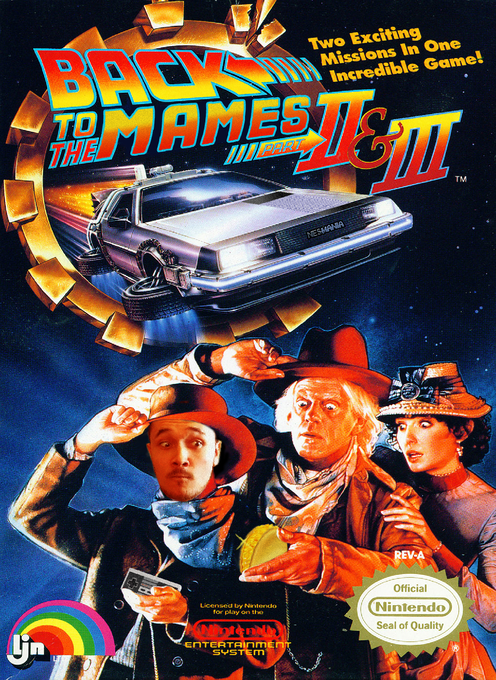 Back to the Future Part II & III parody cover