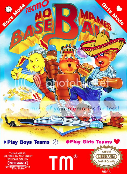 Bad News Baseball parody cover