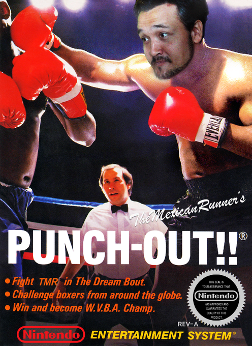 Mike Tyson's Punch-Out!! parody cover