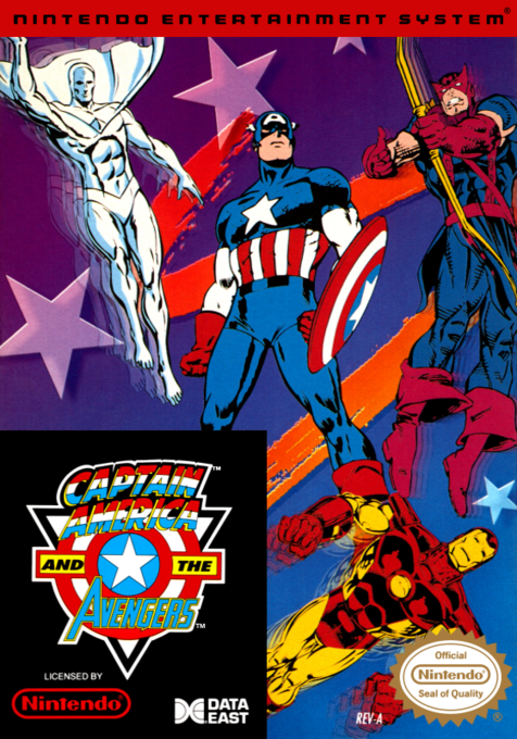 Captain America and The Avengers cover