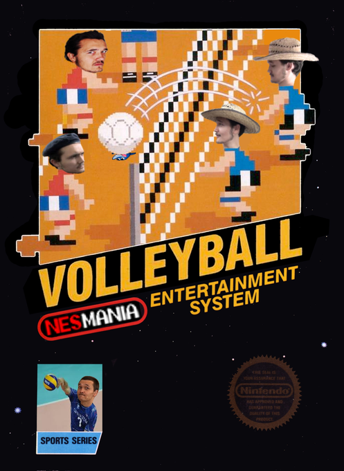 Volleyball parody cover