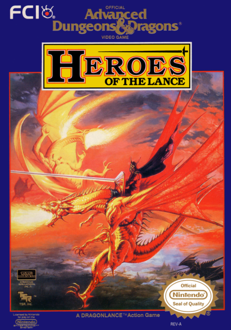 Advanced Dungeons & Dragons: Heroes of the Lance cover