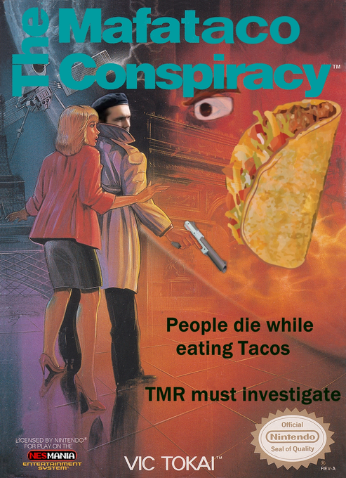 The Mafat Conspiracy parody cover