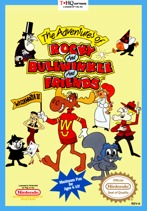 The Adventures of Rocky and Bullwinkle and Friends cover