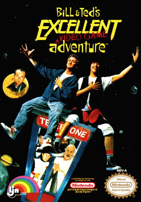 Bill & Ted's Excellent Video Game Adventure cover