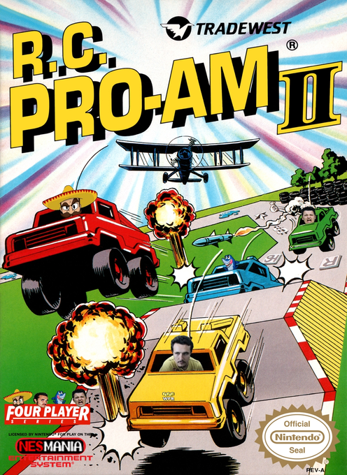 R.C. Pro-Am II parody cover