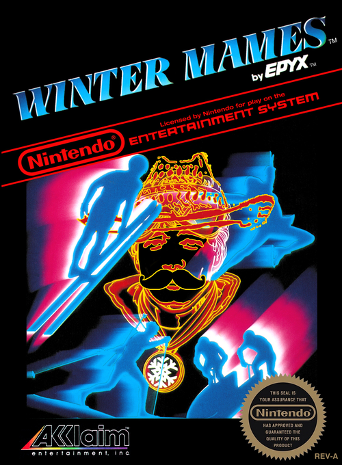 Winter Games parody cover