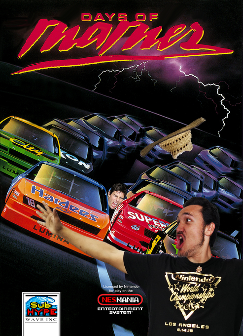 Days of Thunder parody cover