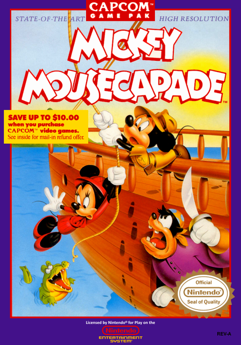 Mickey Mousecapade cover