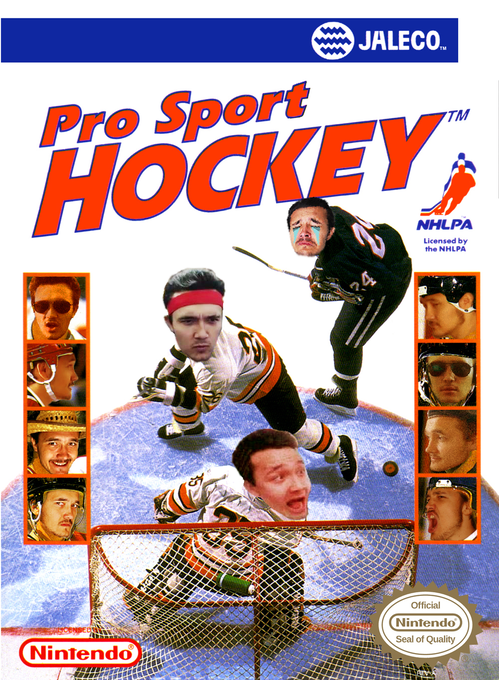 Pro Sport Hockey parody cover