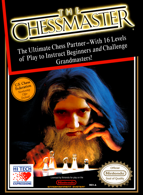 Chessmaster parody cover