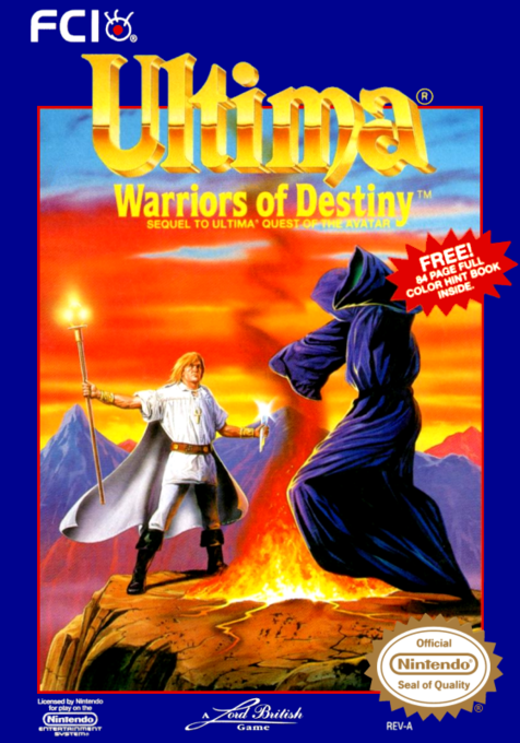 Ultima V: Warriors of Destiny cover