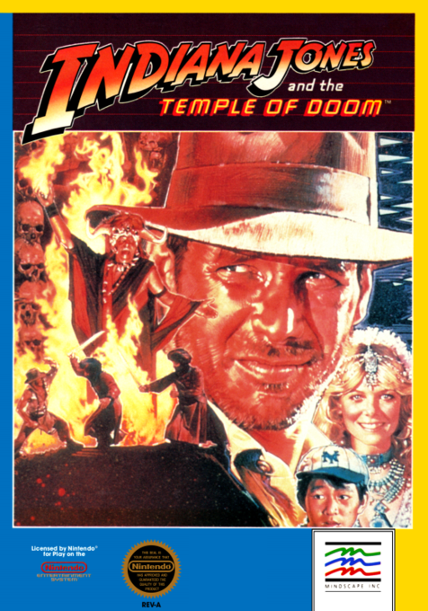 Indiana Jones and the Temple of Doom cover