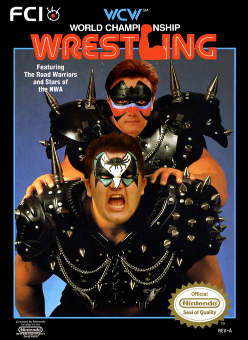 WCW Wrestling parody cover