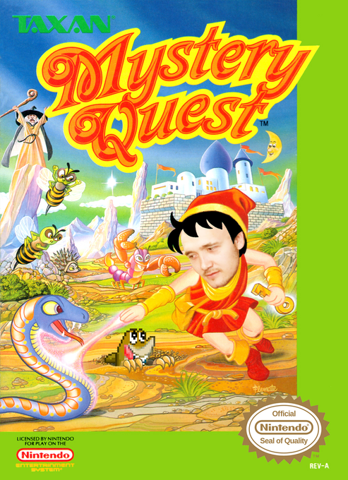 Mystery Quest parody cover