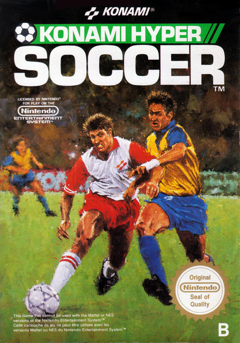 Konami Hyper Soccer (PAL) cover