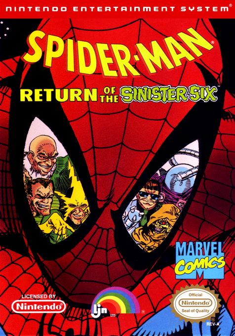 Spider-Man: Return of the Sinister Six cover