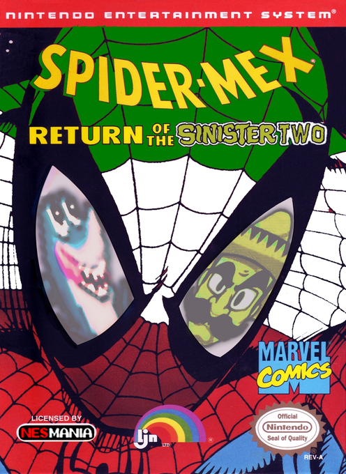 Spider-Man: Return of the Sinister Six parody cover