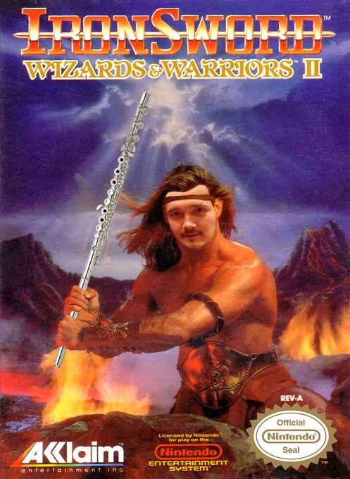 Ironsword: Wizards & Warriors II parody cover