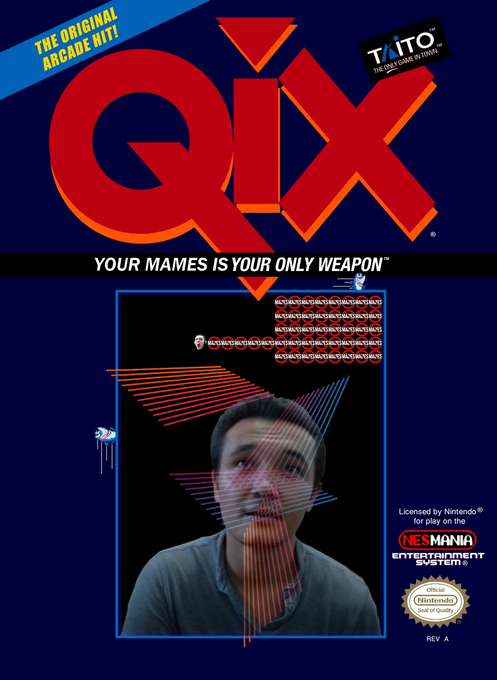 Qix parody cover