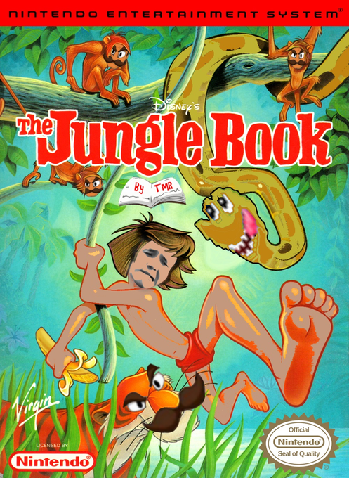 Disney's The Jungle Book parody cover