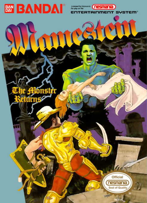 Frankenstein: The Monster Returns parody cover