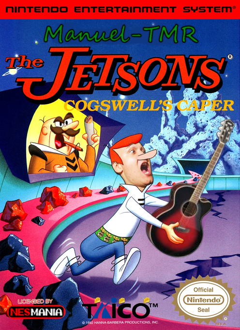 The Jetsons: Cogswell's Caper! parody cover