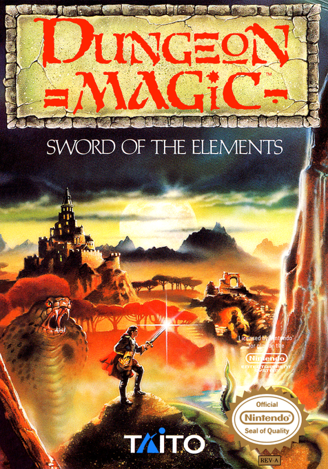 Dungeon Magic: Sword of the Elements cover