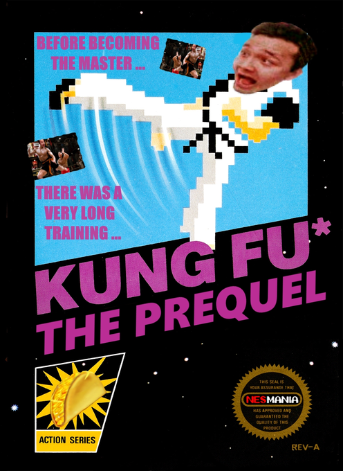 Kung-Fu Master parody cover