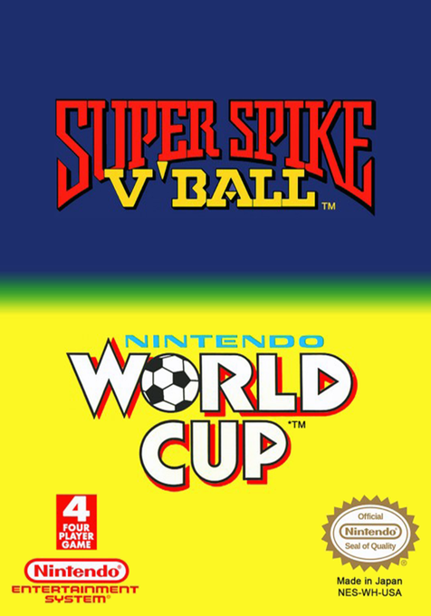 Super Spike V'Ball/Nintendo World Cup cover